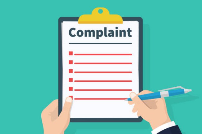 Complaint letter