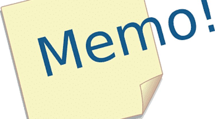 Goverment correspondence:- Memorandum writing formats and example