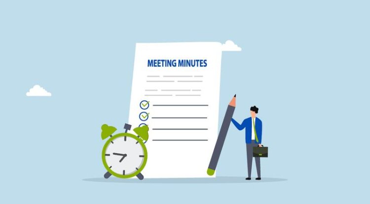 Goverment correspondence:- Minutes writing